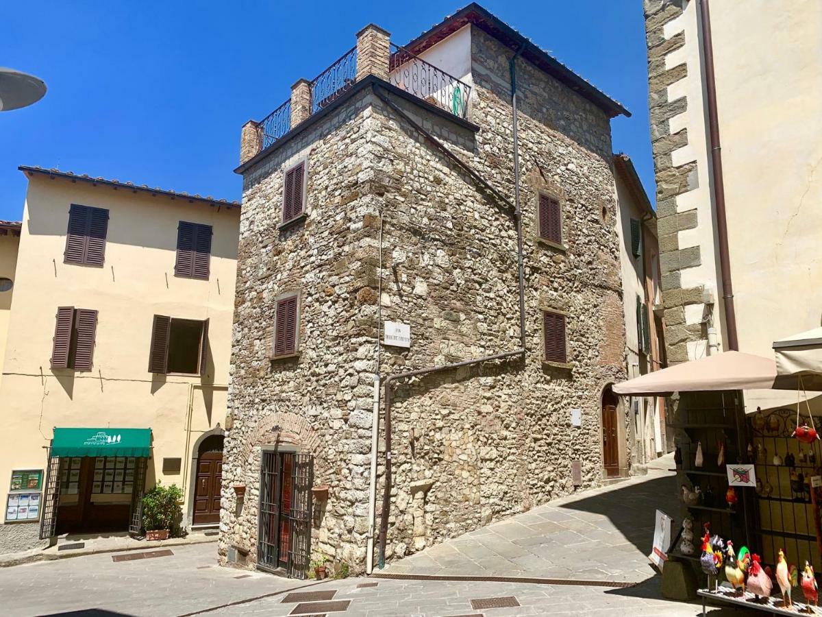 Art Rebus Tower In Tuscany Radda in Chianti Exterior foto